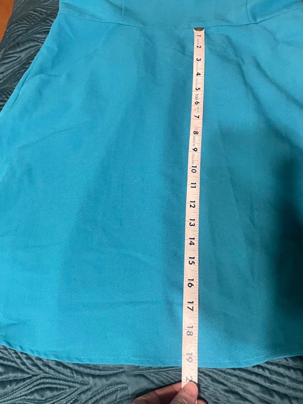 Market & Spruce Stitch Fix Teal Dress L - Picture 8 of 8